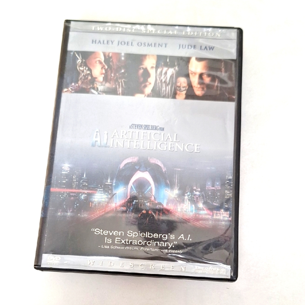 Artificial Intelligence DVD - Black Case